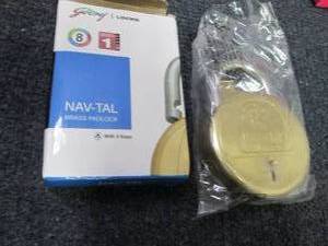 lot 401 image: Nav-Tal Brass Padlock...