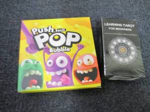 lot 402 image: Beginning Tarot, Pop Bubble Game...