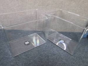 lot 407 image: 2 Small Multipurpose TotesBins...
