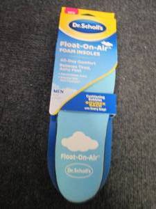 lot 411 image: Dr Scholls Float On Air Insoles Men...