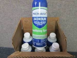 lot 459 image: Microban 24-Hour Disinfectant Sanit...