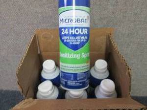 lot 460 image: Microban 24-Hour Disinfectant Sanit...