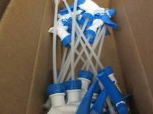 lot 466 image: 3- 12pks Ecolab Spray Triggers Reta...