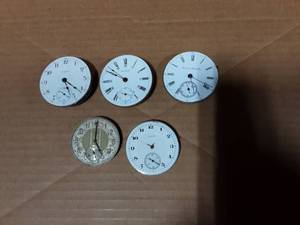 lot 16 image: Pocket Watch Parts