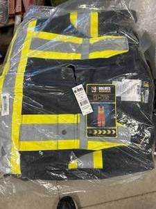 lot 6 image: New Holmes Hi-Vis Canvas Bibs Size XLTG
