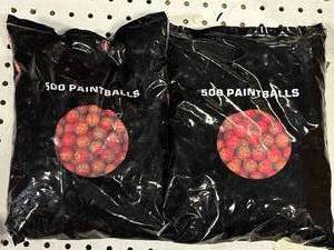 lot 7 image: Lot of 1000 Paintballs