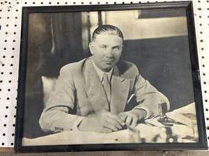 lot 19 image: Photo from 1930s 17x20