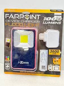lot 24 image: New Flood Light  Phone Charger
