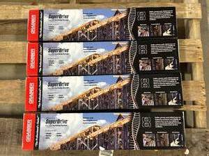 lot 68 image: Lot of 4 New Grabber Superdrive Fastening Systems ($69 retail each)