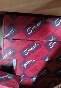 Two Partial Cases of New Smead Vinyl Folder and Ring Binder Pockets (Pockets to be afixed to the interior of Folders and 3-ring binders)