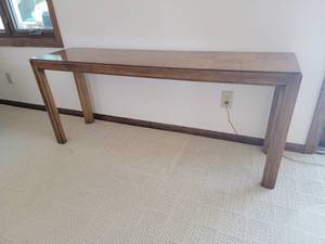 lot 26 image: Drexel Contemporary Console Table