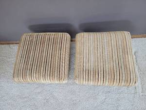 lot 31 image: Playful Milkcrate Ottomans