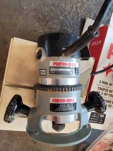 lot 128 image: Porter Cable Router Pair