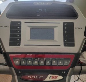 lot 15A image: Sole Fitness F60 Treadmill