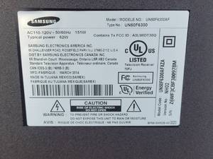 lot 46 image: Samsung 50 LED TV UN50F6300AF