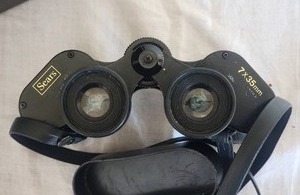 lot 76 image: Sears 7x35mm Coated Optics Binoculars 445.25110