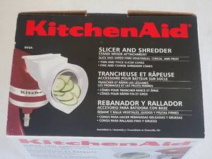 lot 89 image: KitchenAid Mixer Attachment - Slicer and Shredder
