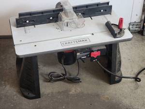 lot 96 image: Craftsman Router Table 320.28160