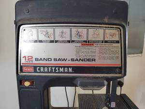 lot 126 image: Craftsman 12 inch Bandsaw