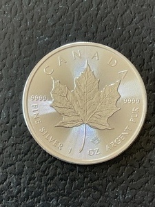 2022 $5 Dollar Canadian 1 Ounce .9999 Fine Silver Coin