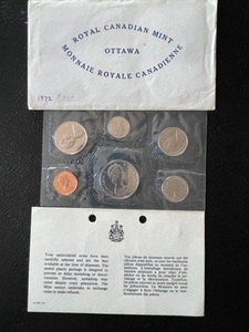 1972 Canadian Mint Set