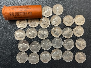 1965 Uncirculated Washington Quarters