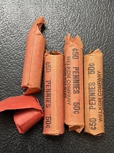 Rolls of Wheat Pennies
