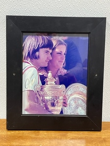 Jimmy Connors and Chris Evert Signed Picture