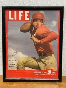 Signed 1948 Life Magazine Doak Walker