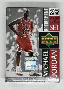 lot 65 image: 1999 Upper Deck MICHAEL JORDAN 23 Card Retirement Set