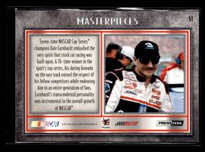 lot 14 image: 2011 Press pass Showcase Dale Earnhardt Racing Card Limited Edition Serial #d 193499