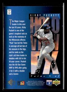 lot 19 image: 1994 SP Holoview FX Kirby Puckett #30