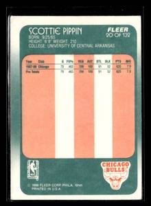 lot 80 image: 1988 Fleer Scottie Pippen Rookie Card #20