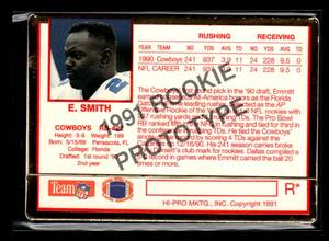 lot 96 image: 1991 Action Packed Rookie Prototype Emmitt Smith