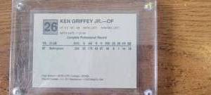 lot 12 image: 1988 Ken Griffey Jr. All-Star Card #26