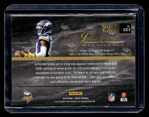 lot 151 image: 2020 Select Certified Justin Jefferson Rookie Card #SCR-9