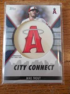 lot 51 image: 2023 Topps City Connect Mike Trout #CC-MT
