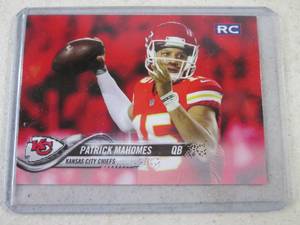 Rare Patrick Mahomes Custom Card...