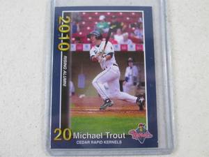 Rare Mike Trout Custom Card...