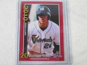 Rare Mike Trout Custom Card...