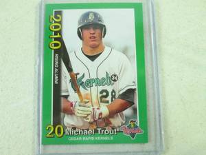 Rare Mike Trout Custom Card...