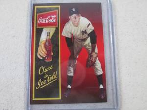 Rare Mickey Mantle Custom Card...