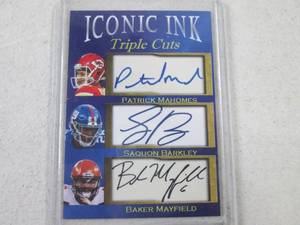 Rare Patrick Mahomes, Saquon Barkle...