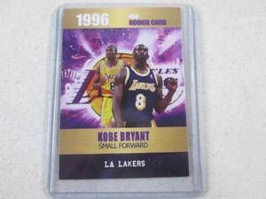 Rare Kobe Bryant Custom Card...
