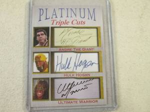 Rare Andre The Giant, Hulk Hogan, U...