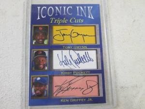 Rare Kirby Puckett, Tony Gwynn, Ken...