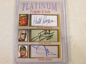 Rare Hulk Hogan, The Rock, John Cen...