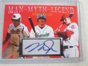 Rare Mike Trout Custom Card...