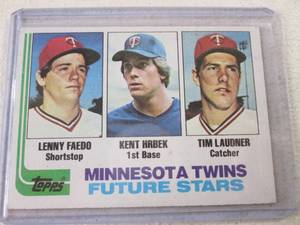 Rare Lenny Faedo, Kent Hrbek, Tim L...
