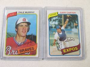 Rare Dale Murphy, Gary Carter Custo...